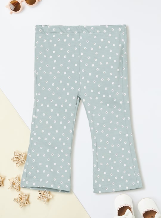 Girls Embroidered Leggings Set