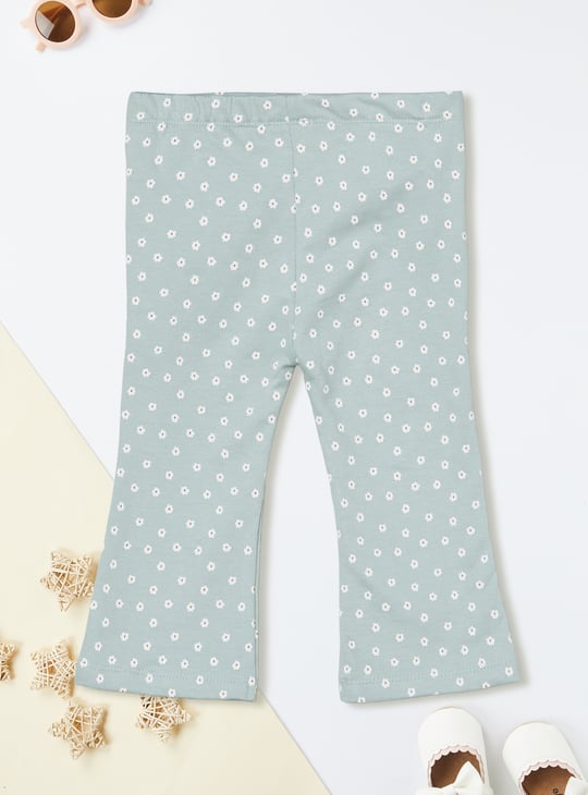 Girls Embroidered Leggings Set