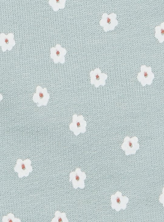 Girls Embroidered Leggings Set