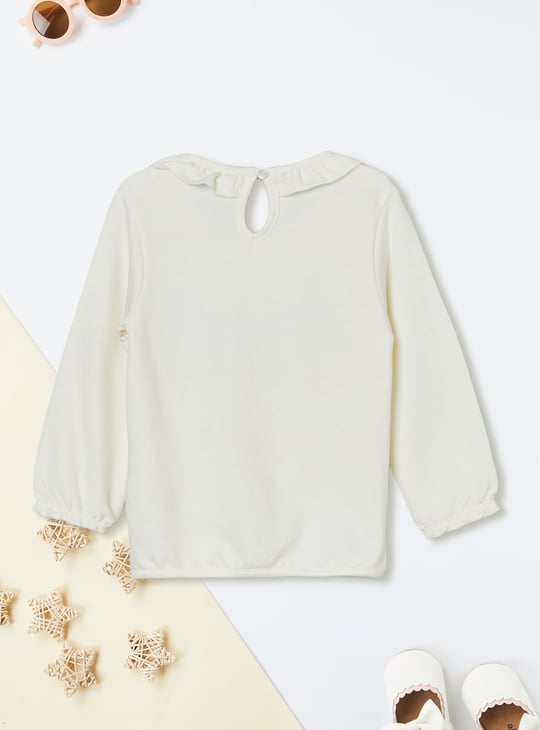 Girls Embroidered Leggings Set