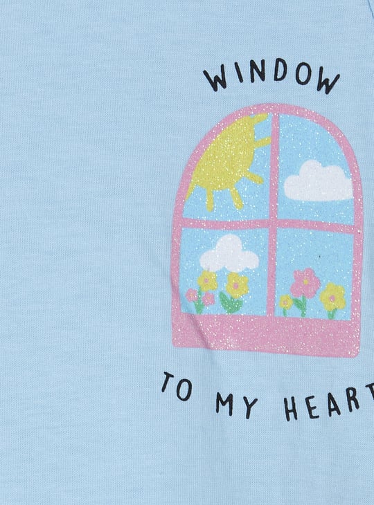 Girls Printed T-shirt - Pack of 3