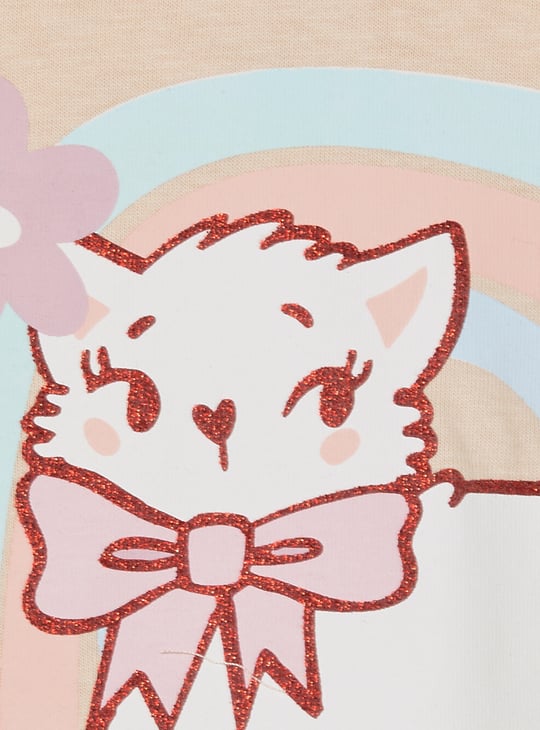 Girls Printed T-shirt - Pack of 3