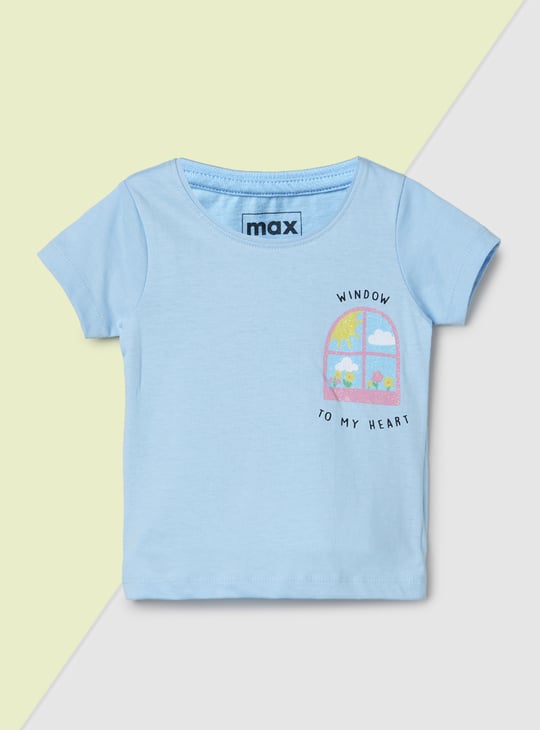 Girls Printed T-shirt - Pack of 3