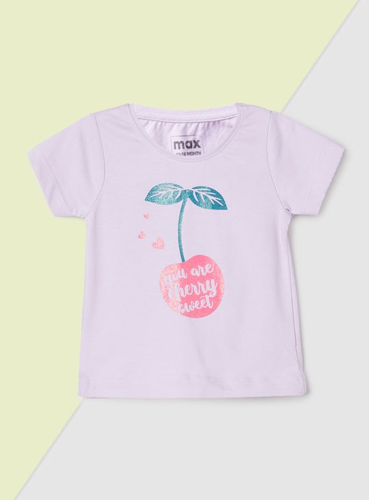 Girls Printed T-shirts - Pack of 3