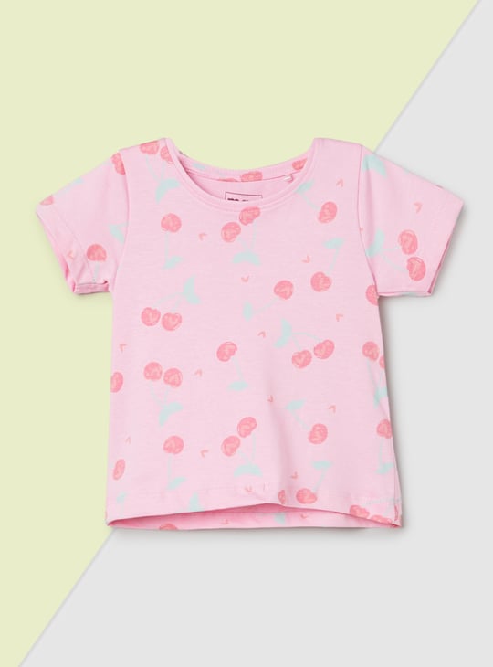 Girls Printed T-shirts - Pack of 3