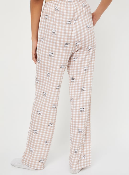 Women Checked Pyjamas