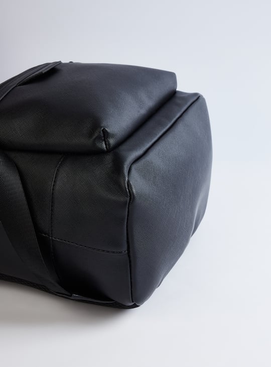 Men Textured Backpack