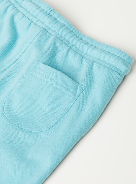 Boys Printed Mid-rise Shorts - Pack of 2