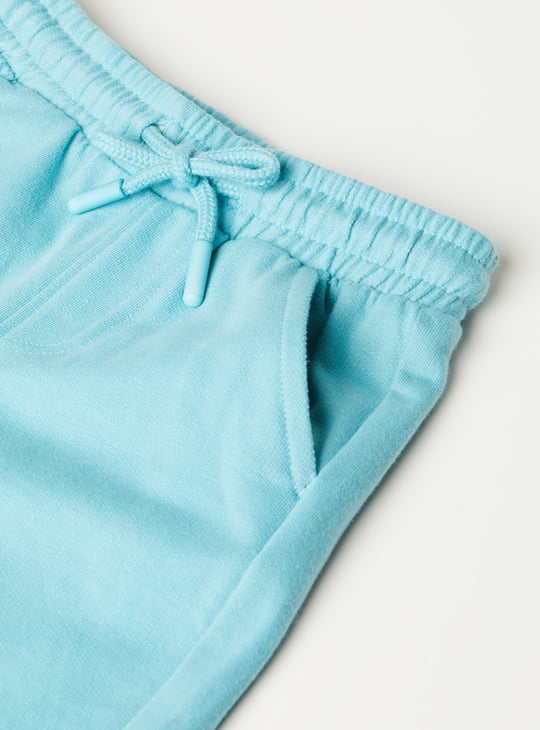 Boys Printed Mid-rise Shorts - Pack of 2