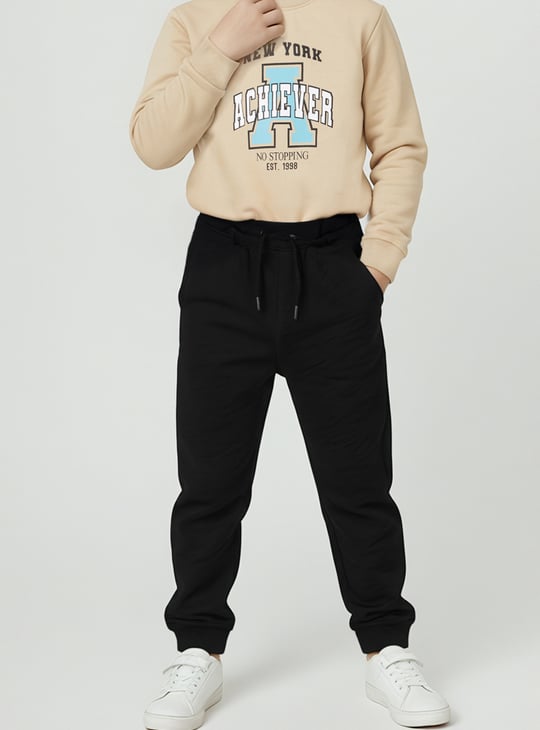 Boys Knit Relaxed Fit Joggers