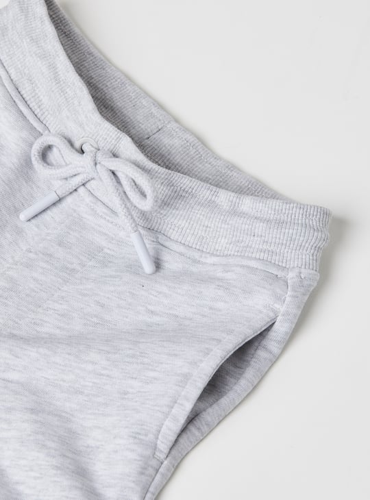 Boys Heathered Relaxed Fit Joggers