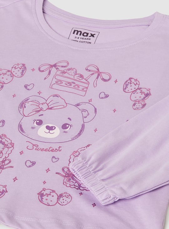 Girls Printed Top
