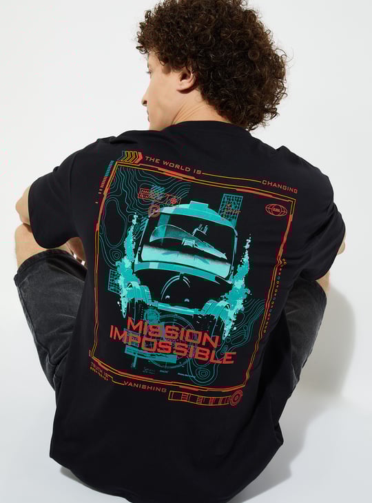 Buy URB_N Men Graphic Print T-shirt Online at just