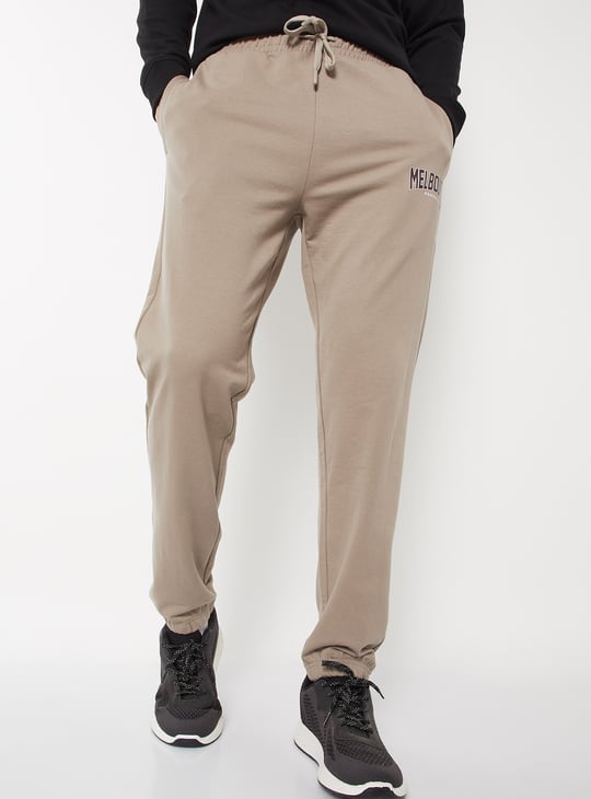 Men Printed Regular Fit Sports Joggers