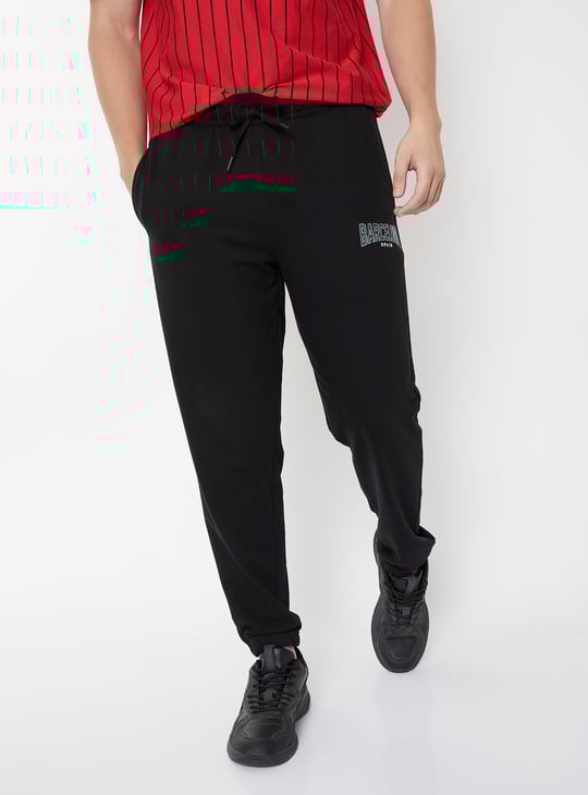 Men Printed Regular Fit Sports Joggers