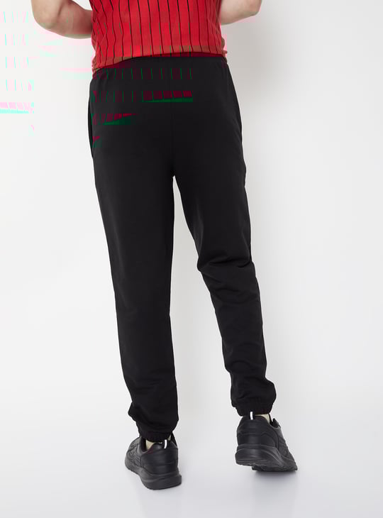 Men Printed Regular Fit Sports Joggers