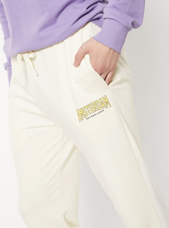 Men Printed Regular Fit Sports Joggers