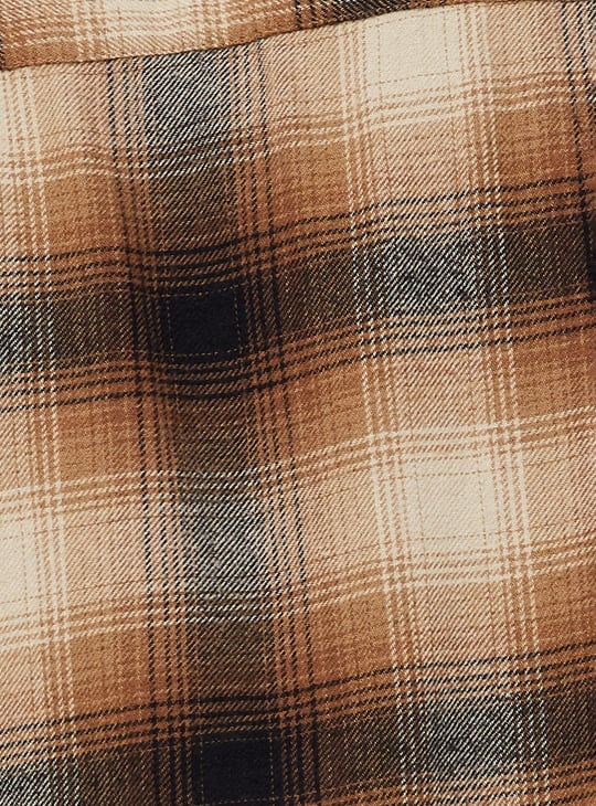 URB_N Men Checked Regular Fit Shirt