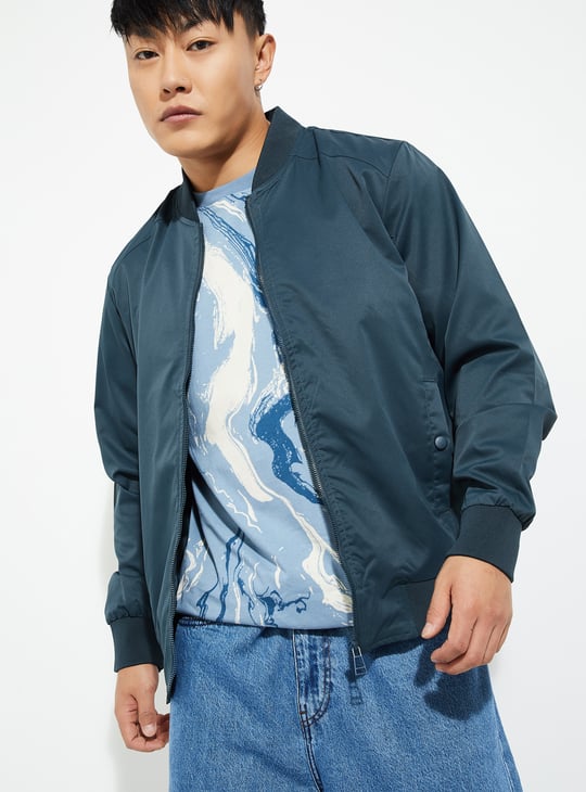 URB_N Men Solid Jacket