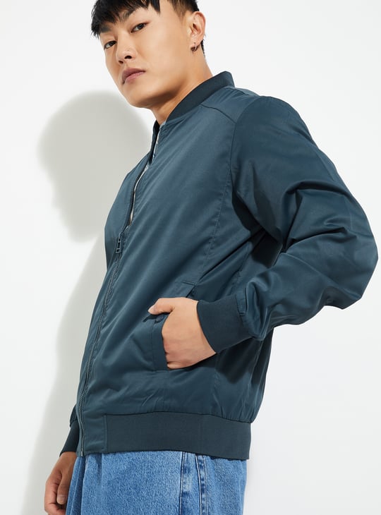 URB_N Men Solid Jacket