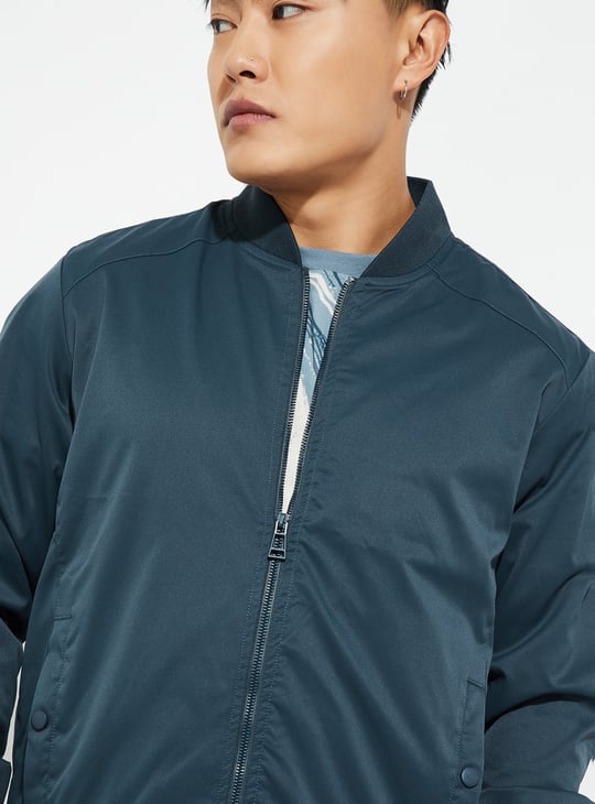 URB_N Men Solid Jacket