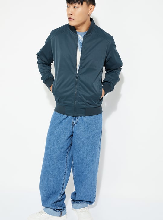 URB_N Men Solid Jacket