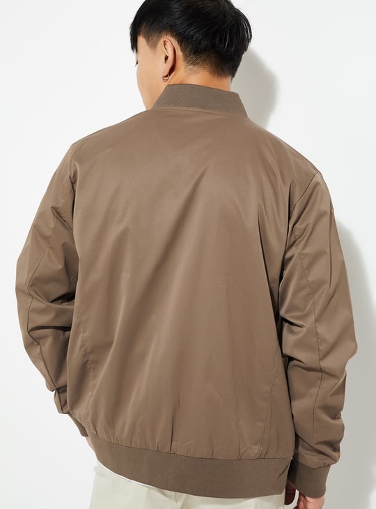 URB_N Men Solid Jacket