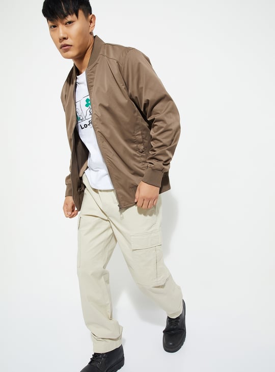 URB_N Men Solid Jacket