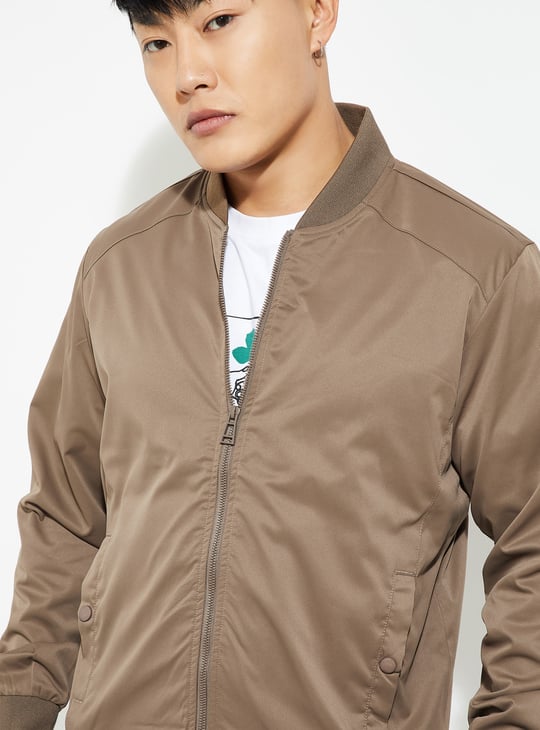 URB_N Men Solid Jacket