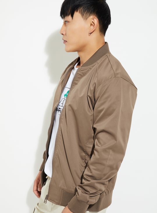 URB_N Men Solid Jacket