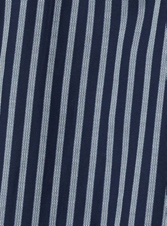 Men Striped Slim Fit Shirt