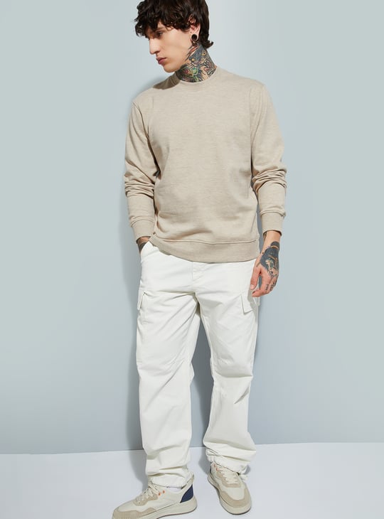URB_N Men Knit Sweatshirt