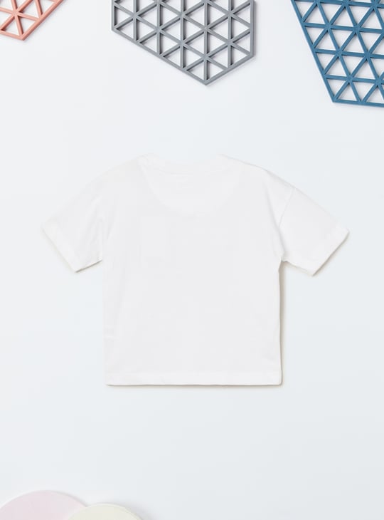 Girls Printed Shorts Set