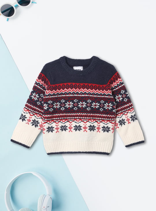 Boys Fair Isle Knitted Sweater