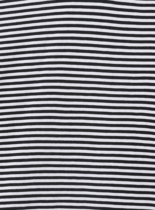 Girls Denim Pinafore Dress with T-shirt