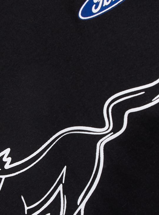 URB_N  Men Ford Printed Oversized T-shirt