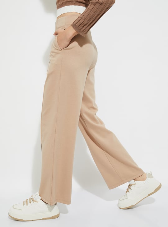 Asapmode Stacked Canvas Wide-Leg Pants asapmode Stacked Canvas