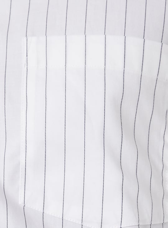Men Striped Slim Fit Formal Shirt