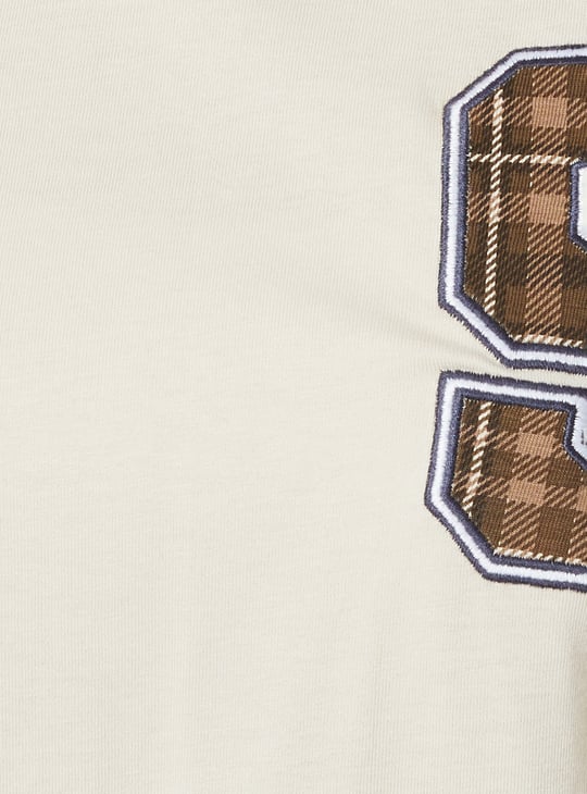 Women Printed Oversized Fit Sports T-shirt