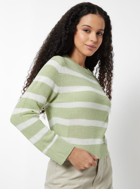 Women Striped Sweater