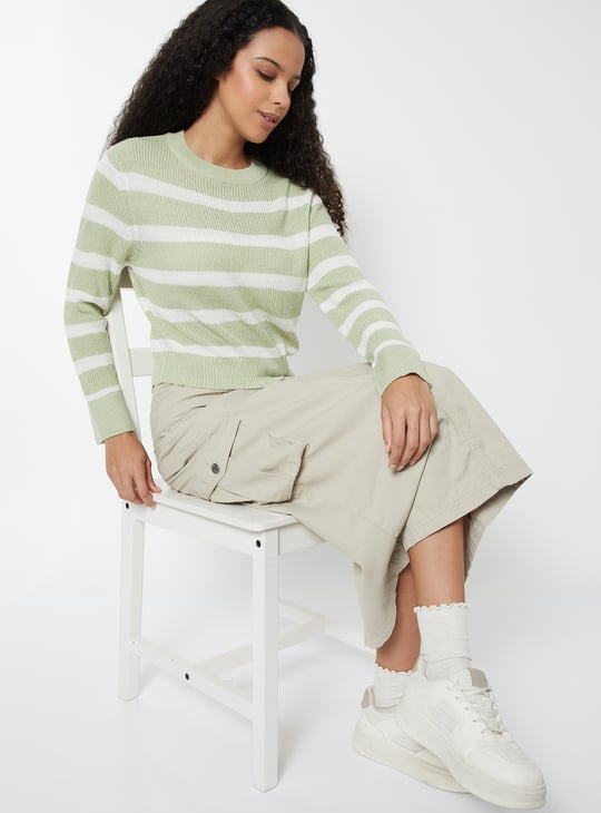 Women Striped Sweater