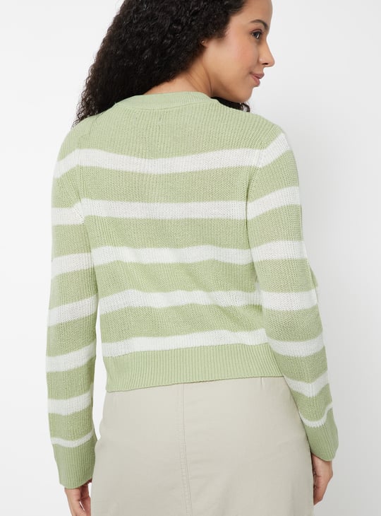 Women Striped Sweater
