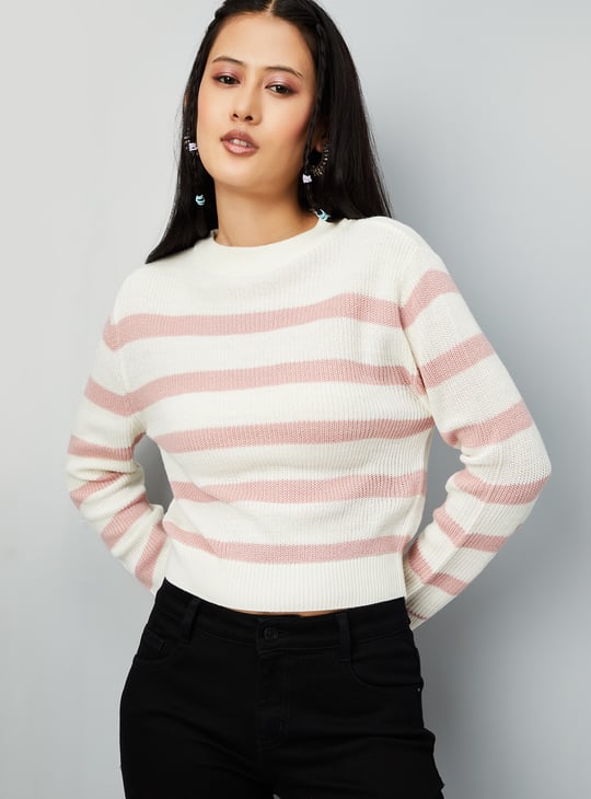 Women Striped Sweater