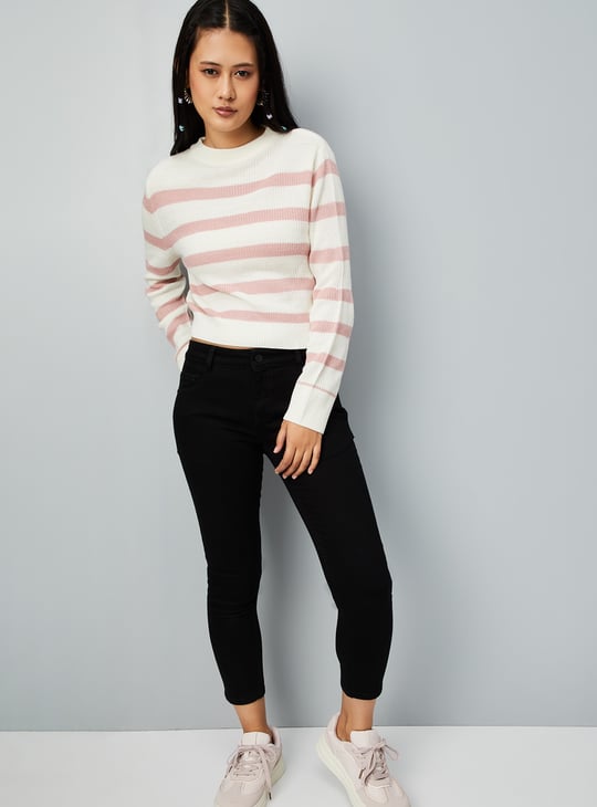 Women Striped Sweater