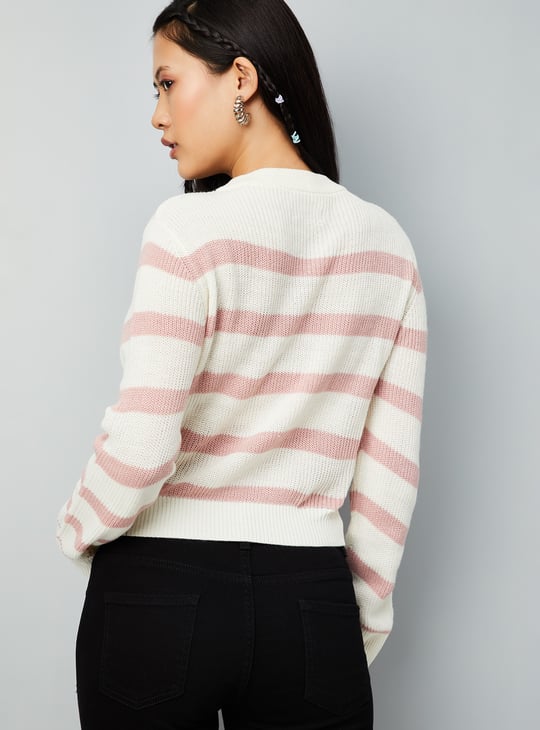 Women Striped Sweater