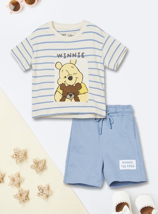 Boys Winnie The Pooh Shorts Set