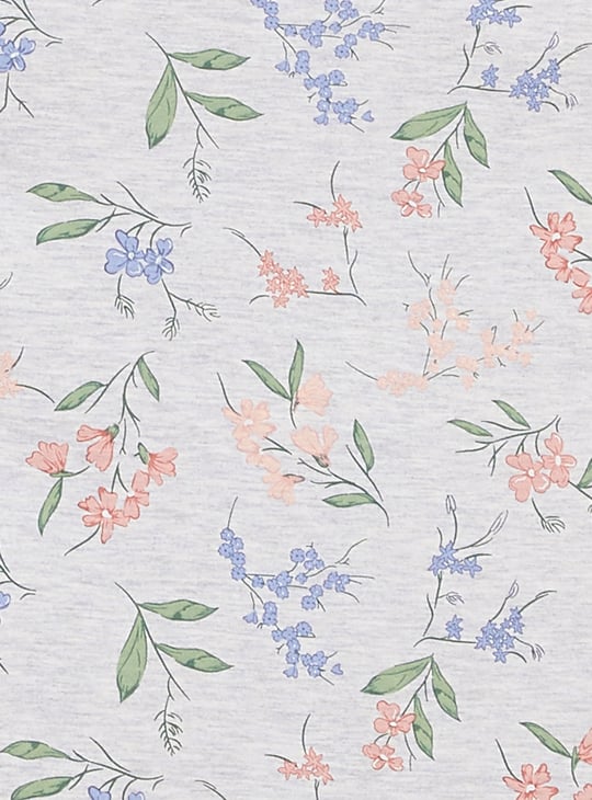 Women Floral Print Nightgown
