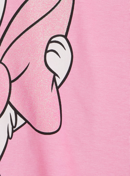 Girls Marie Printed Oversized T-shirt