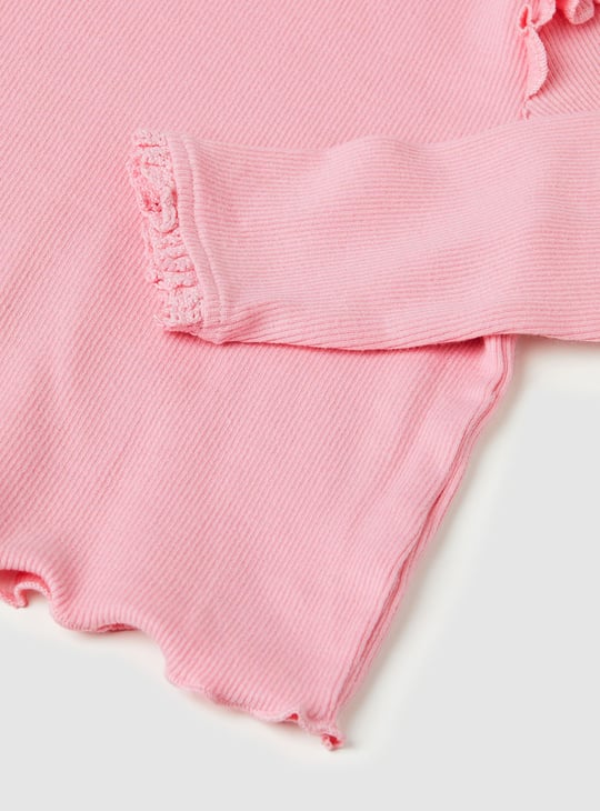 Girls Knit Ruffle Top - Pack of 2