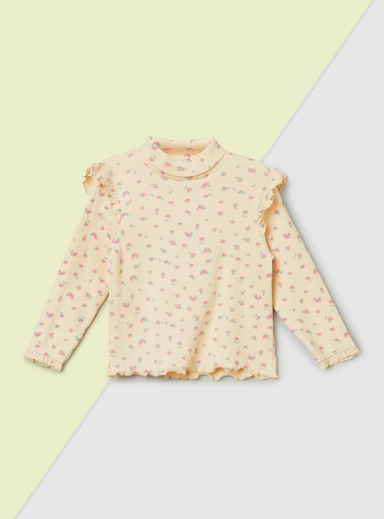 Girls Knit Ruffle Top - Pack of 2